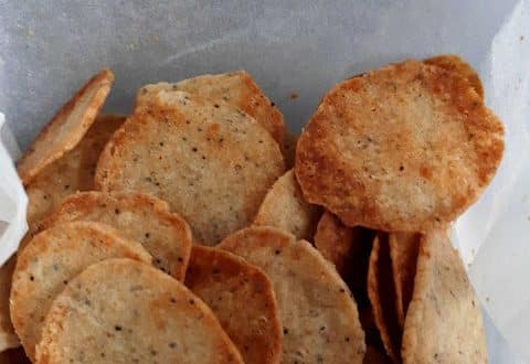 Biscuits salés maison au paprika