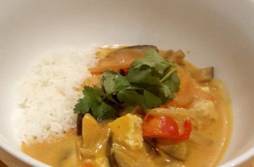Curry rouge de légumes