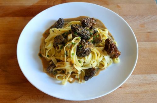 Fettuchini fraiches aux morilles