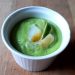 Crème d'avocat au citron vert et haddock