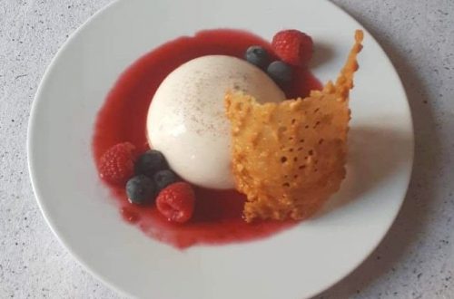 Panna cotta vanille cardamome