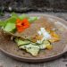 Galettes pur sarrasin maison, haddock et courgettes
